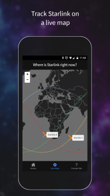 Capture d'écran de l'application Find Starlink Satellites - #4
