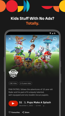 Capture d'écran de l'application CBC Gem - #5