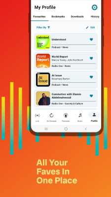 Capture d'écran de l'application CBC Listen - #4