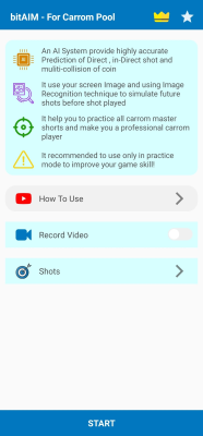 Capture d'écran de l'application bitAIM - #2