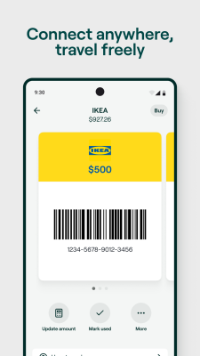 Capture d'écran de l'application Bitrefill - #5
