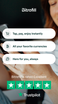 Capture d'écran de l'application Bitrefill - #6