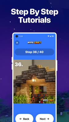 Capture d'écran de l'application HypeCraft - #2
