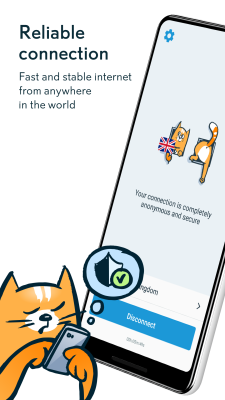Capture d'écran de l'application hidemy.name VPN - #1