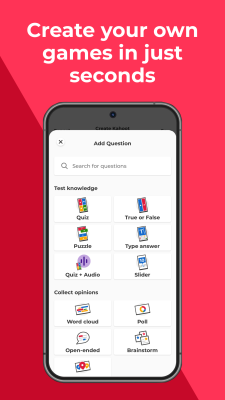Capture d'écran de l'application Kahoot! - #4