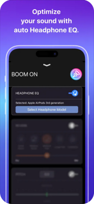 Capture d'écran de l'application Boom: Bass Booster & Equalizer - #5