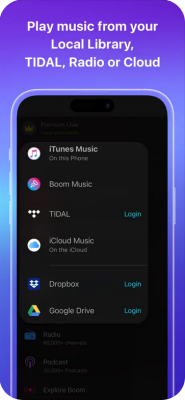 Capture d'écran de l'application Boom: Bass Booster & Equalizer - #7