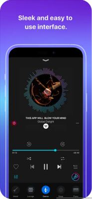 Capture d'écran de l'application Boom: Bass Booster & Equalizer - #9