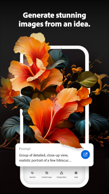 Capture d'écran de l'application Adobe Firefly - #2