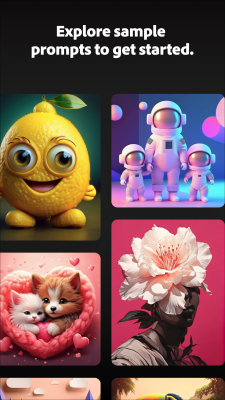 Capture d'écran de l'application Adobe Firefly - #7