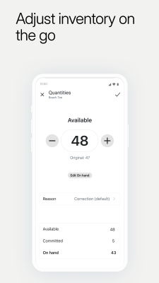 Capture d'écran de l'application Shopify - #4