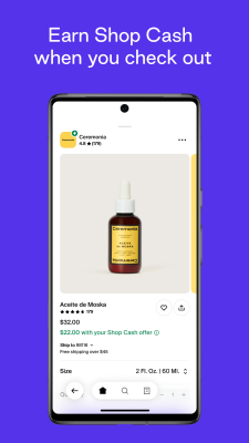 Capture d'écran de l'application Shop - #5