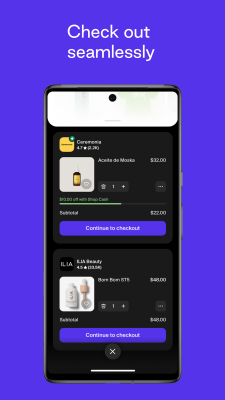 Capture d'écran de l'application Shop - #6