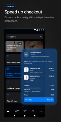 Capture d'écran de l'application Shopify Point of Sale (POS) - #1