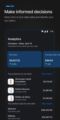 Capture d'écran de l'application Shopify Point of Sale (POS) - #2