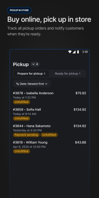 Capture d'écran de l'application Shopify Point of Sale (POS) - #4