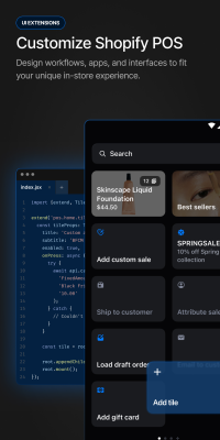 Capture d'écran de l'application Shopify Point of Sale (POS) - #6