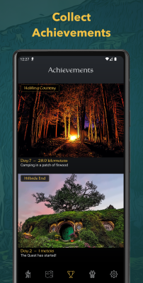 Capture d'écran de l'application Fantasy Hike - #3