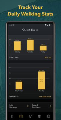 Capture d'écran de l'application Fantasy Hike - #5