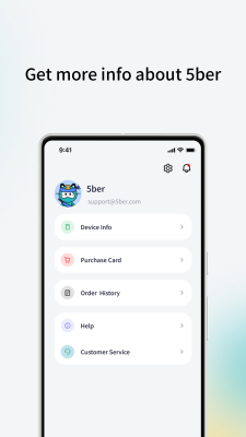 Capture d'écran de l'application 5ber.eSIM - #3