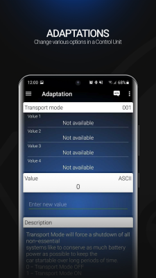 Capture d'écran de l'application OBDeleven VAG car diagnostics - #3
