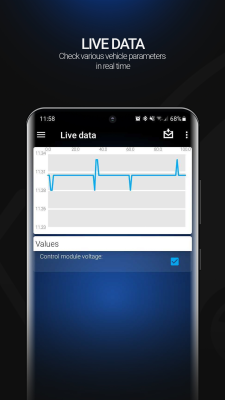 Capture d'écran de l'application OBDeleven VAG car diagnostics - #5