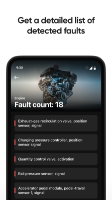 Capture d'écran de l'application OBDeleven - #4