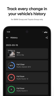 Capture d'écran de l'application OBDeleven - #6
