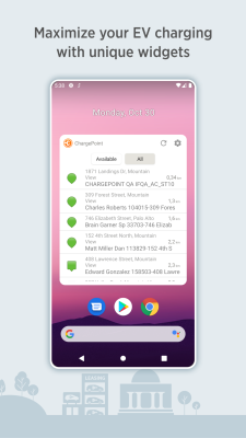 Capture d'écran de l'application ChargePoint - #4