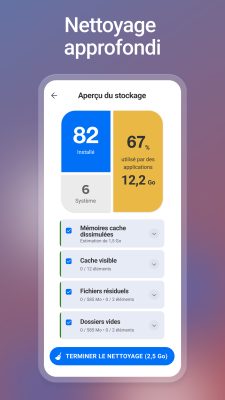 Capture d'écran de l'application CCleaner pour Android - #2