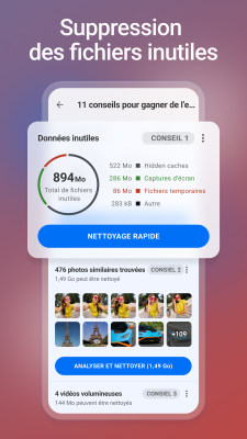 Capture d'écran de l'application CCleaner pour Android - #3