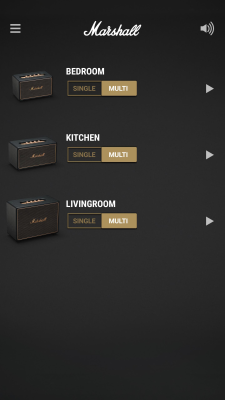 Capture d'écran de l'application Marshall Multi-Room - #1