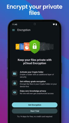 Capture d'écran de l'application pCloud - #7