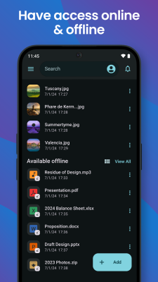 Capture d'écran de l'application pCloud - #8