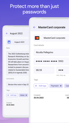 Capture d'écran de l'application pCloud Pass - #2