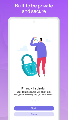 Capture d'écran de l'application pCloud Pass - #7