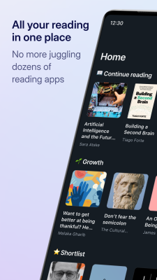 Capture d'écran de l'application Readwise Reader - #1