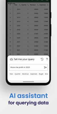 Capture d'écran de l'application Smart CSV - #6