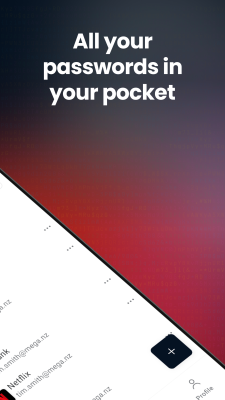 Capture d'écran de l'application MEGA Pass Password Manager - #2