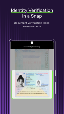 Capture d'écran de l'application Regula Document Reader - #3