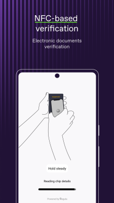 Capture d'écran de l'application Regula Document Reader - #4