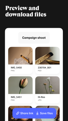 Capture d'écran de l'application WeTransfer : File Transfer - #4