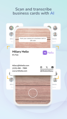 Capture d'écran de l'application HiHello - #6
