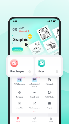 Capture d'écran de l'application Phomemo - #2