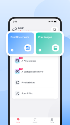 Capture d'écran de l'application Phomemo - #3