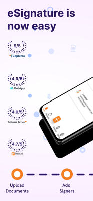 Capture d'écran de l'application Foxit eSign - #1