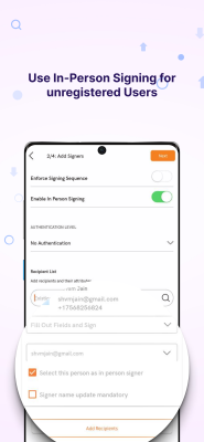 Capture d'écran de l'application Foxit eSign - #5