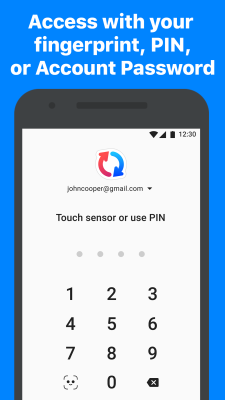 Capture d'écran de l'application GoodSync - #5