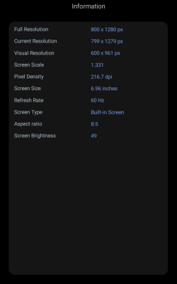 Capture d'écran de l'application Touch Screen Test - #7