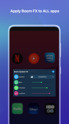 Capture d'écran de l'application Boom: Bass Booster & Equalizer - #7